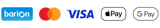 Fizetés Barionnal, Mastercard, Visa, Google Pay